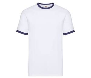 Fruit of the Loom SC245 - Herren Ringer T-Shirt aus 100% Baumwolle