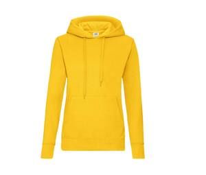 Fruit of the Loom SC269 - Frauen Hoodie mit Känguru-Tasche