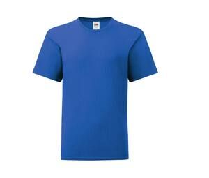 FRUIT OF THE LOOM SC6123 - Kinder T-Shirt Royal Blue