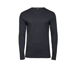 Tee Jays TJ530 - Langarm-T-Shirt für Herren Dunkelgrau