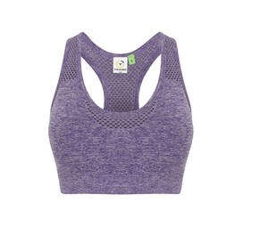 Tombo TL696 - Sport-BH unterschrieben  Purple Marl