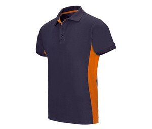 VELILLA V5504 - POLO BICOLORE MANCHES COURTES