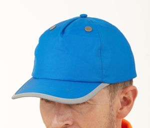 Yoko YKTFC1 - High Visibility Helmmütze Marineblauen