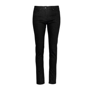 NEOBLU 03181 - Stretch-Slim-Fit-Jeans für Frauen Gaspard Damen Tiefschwarz