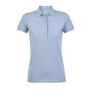 NEOBLU 03189 - Damen-Piqué-Poloshirt mit verdeckter Knopfleiste Owen Damen