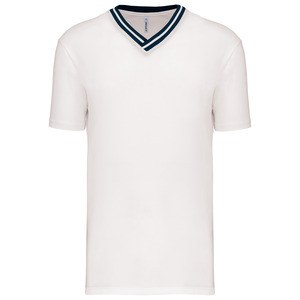Proact PA4005 - University-T-Shirt Weiß / Navy