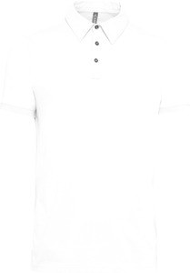 Kariban K262 - Jersey-Kurzarm-Polohemd für Herren Weiß