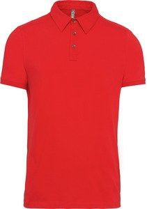 Kariban K262 - Jersey-Kurzarm-Polohemd für Herren Rot