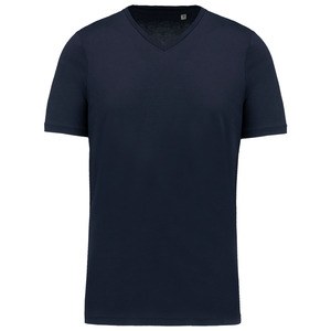 Kariban K3002 - Herren-T-Shirt Supima® mit V-Ausschnitt und kurzen Ärmeln Navy