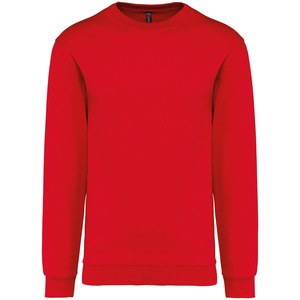 Kariban K474 - Sweatshirt mit Rundhalsausschnitt Rot