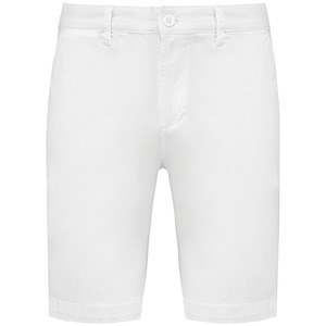 Kariban K750 - Chino-Bermuda-Shorts für Herren Weiß