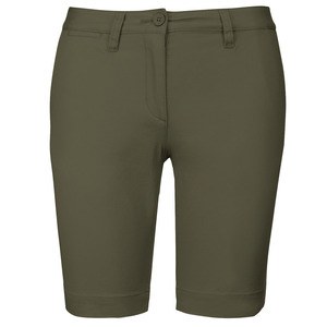 Kariban K751 - Chino-Bermuda-Shorts für Damen Light Khaki