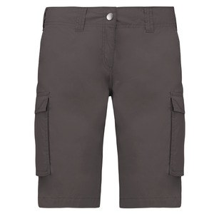 Kariban K756 - Leichte Bermuda-Shorts für Damen mit mehreren Taschen Light Charcoal