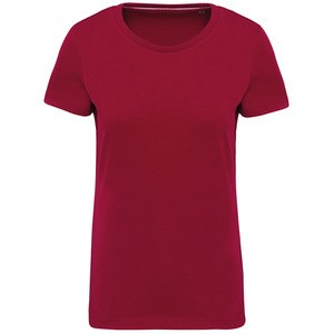 Kariban KV2107 - Kurzarm-Vintage-T-Shirt für Damen Vintage Dark Red