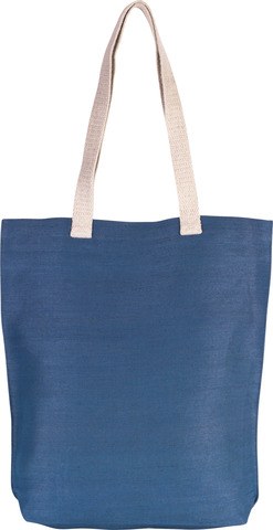 Kimood KI0229 - Shoppingtasche aus Jute-Baumwollmischgewebe