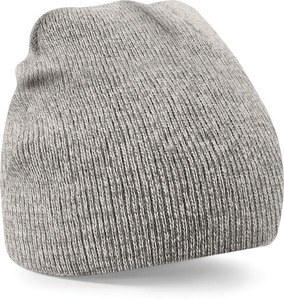 Beechfield B44 - Mütze Original Pull-On Heather Grey