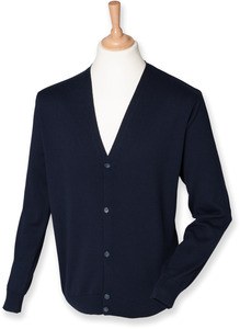 Henbury H722 - Mens Lightweight V Cardigan