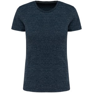 Kariban KV2107 - Kurzarm-Vintage-T-Shirt für Damen Night Blue Heather