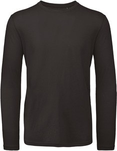 B&C CGTM070 - Men's organic Inspire long-sleeved T-shirt Black