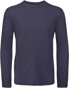 B&C CGTM070 - Men's organic Inspire long-sleeved T-shirt Urban Navy