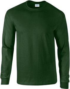 Gildan GI2400 - Herren Langarm T-Shirt 100% Baumwolle  Forest Green