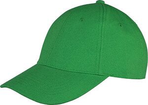 Result RC081X - Memphis Brushed Cotton Low Profile Cap Emerald Green