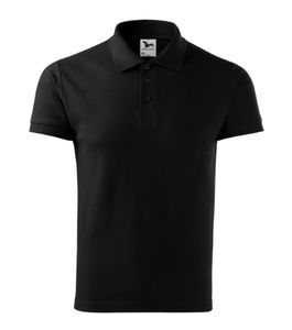 Malfini 215 - Cotton Heavy Polohemd Herren Schwarz