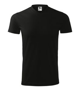Malfini 111 - Heavy V-Neck T-shirt unisex Schwarz