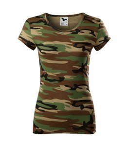 Malfini C22 - Camo Pure T-shirt Damen camouflage brown