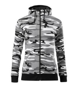 Malfini C20 - Camo Zipper Sweatshirt Damen camouflage gray
