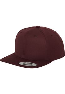 Flexfit 6089M - Klassischer Snapback Kastanienbraun