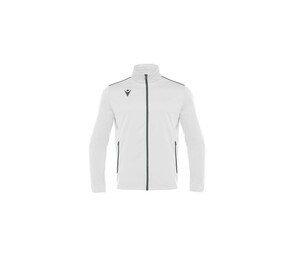 MACRON MA8122 - Großes Sweatshirt mit Reißverschluss Weiß