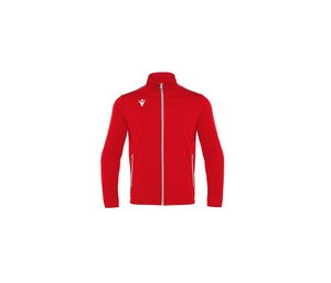 MACRON MA8122 - Großes Sweatshirt mit Reißverschluss Red