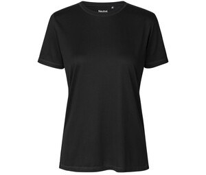 Neutral R81001 - Atmungsaktives T-Shirt aus recyceltem Polyester für Damen Black