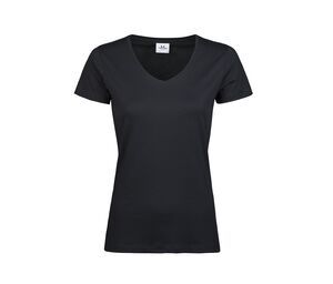 Tee Jays TJ5005 - Frauen V-Ausschnitt T-Shirt Black