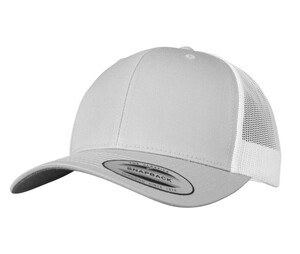 Flexfit F6606T - Cap im Trucker-Stil Silver/ White