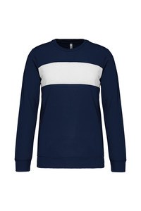 Proact PA373 - 100% polyester. Polyester tricot. Contrasting front band Sporty Navy / White