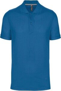 WK. Designed To Work WK274 - Polo Antibacteriano Hombre Light Royal Blue