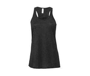 Bella+Canvas BE8800 - Locker geschnittenes Racerback-Tanktop für Damen Dark Grey Heather