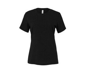 Bella+Canvas BE6400CVC - Lässiges T-Shirt für Frauen Black Heather