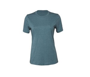 Bella+Canvas BE6400CVC - Lässiges T-Shirt für Frauen Heather Deep Teal