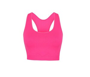 SF Women SK235 - Frauen mit Frauen geschnittenes Sport-T-Shirt Neon Pink