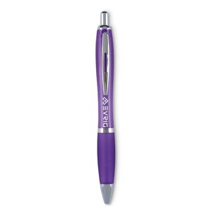 GiftRetail MO3314 - RIOCOLOUR Riocolor Kugelschreiber transparent violet