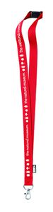 GiftRetail MO6100 - LANY RPET Lanyard RPET 20mm Rot