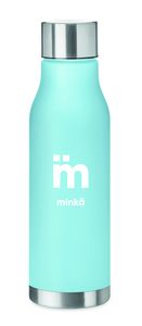 GiftRetail MO6237 - GLACIER RPET Trinkflasche RPET 600ml transparent light blue