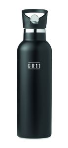 GiftRetail MO6366 - TIKSI Isolierflasche 700ml Schwarz