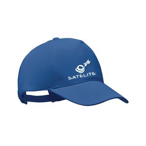 GiftRetail MO6432 - BICCA CAP Baseballkappe Organic Cotton Blue