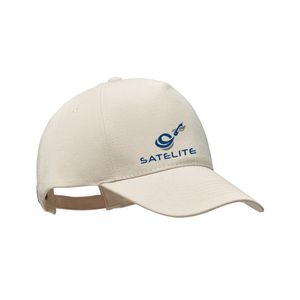 GiftRetail MO6432 - BICCA CAP Baseballkappe Organic Cotton Beige
