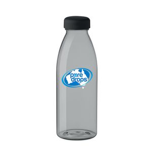 GiftRetail MO6555 - SPRING Trinkflasche RPET 550ml transparent grey