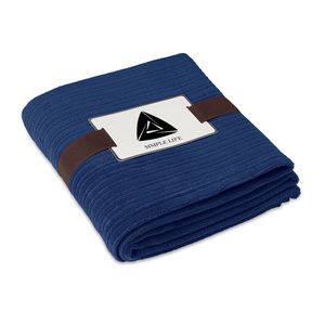 GiftRetail MO7246 - CAP CODE Fleece-Decke Blue